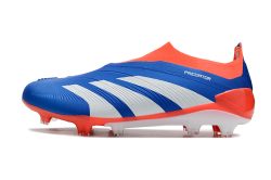 Adidas Predator Elite Laceless FG Fodboldstøvler Blå Orange