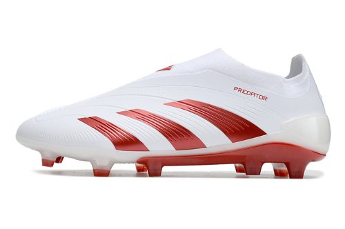 Adidas Predator Elite FG Fodboldstøvler Hvid Rød