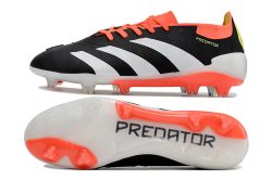 Adidas Predator Elite Tongue FG Fodboldstøvler Sort Hvid Orange